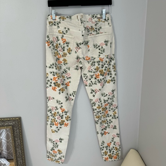 Citizen of Humanity Thompson floral medium rise 29” skinny size 27 - Picture 4 of 8